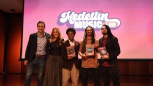 Imagen ganadores de Medellín Music Lab
