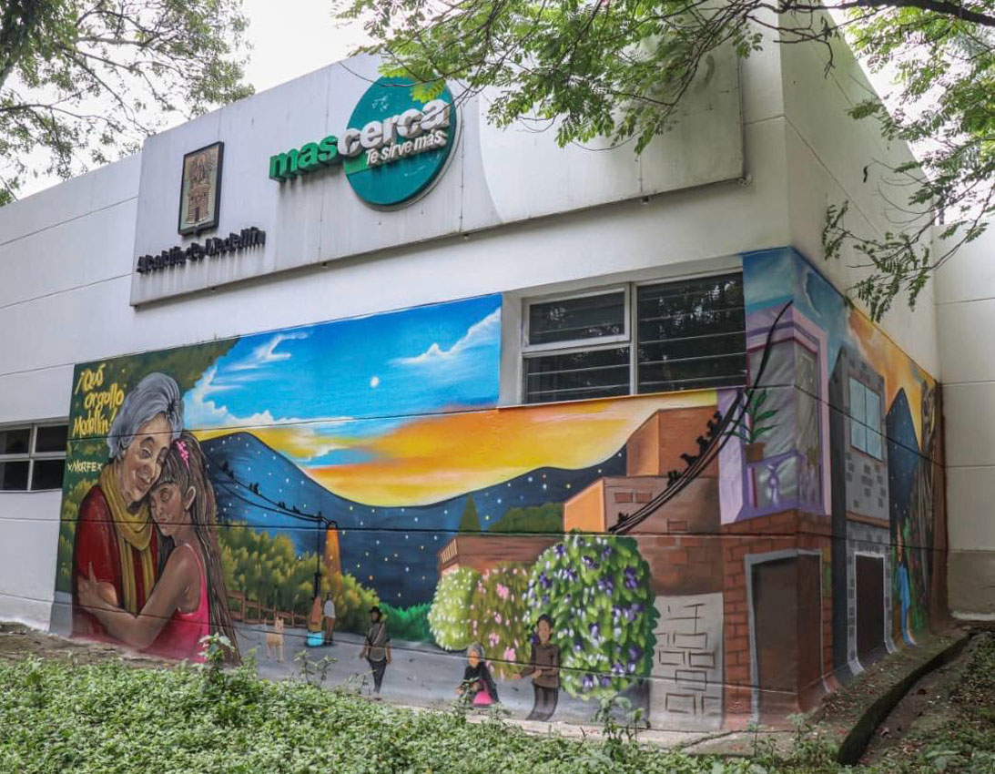 Imagen graffiti Floresta MasCerca