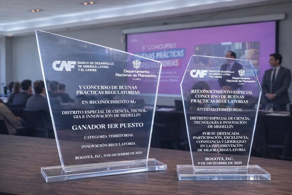 Imagen primer lugar en buenas prácticas regulatorias e innovación 