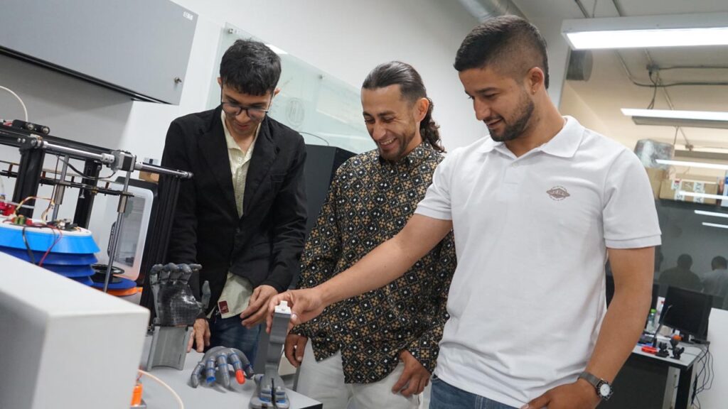 Imagen prótesis creada en Medellín por egresados del ITM TRES