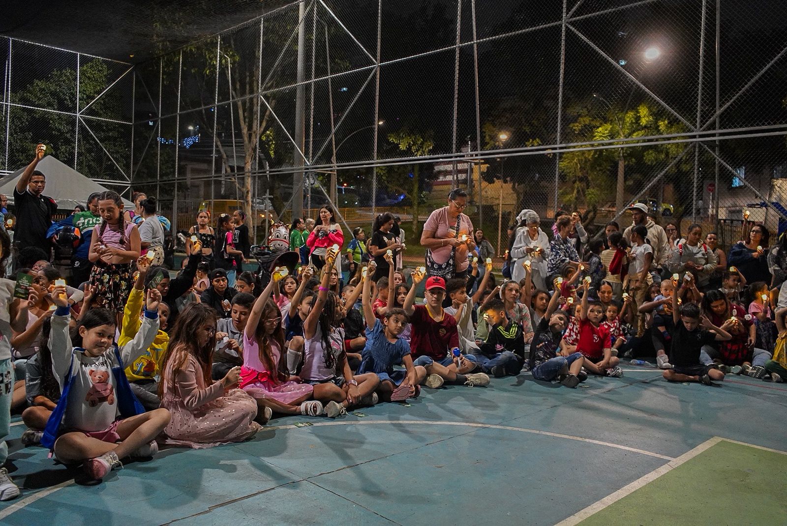 La Navidad iluminó el Centro de Medellín