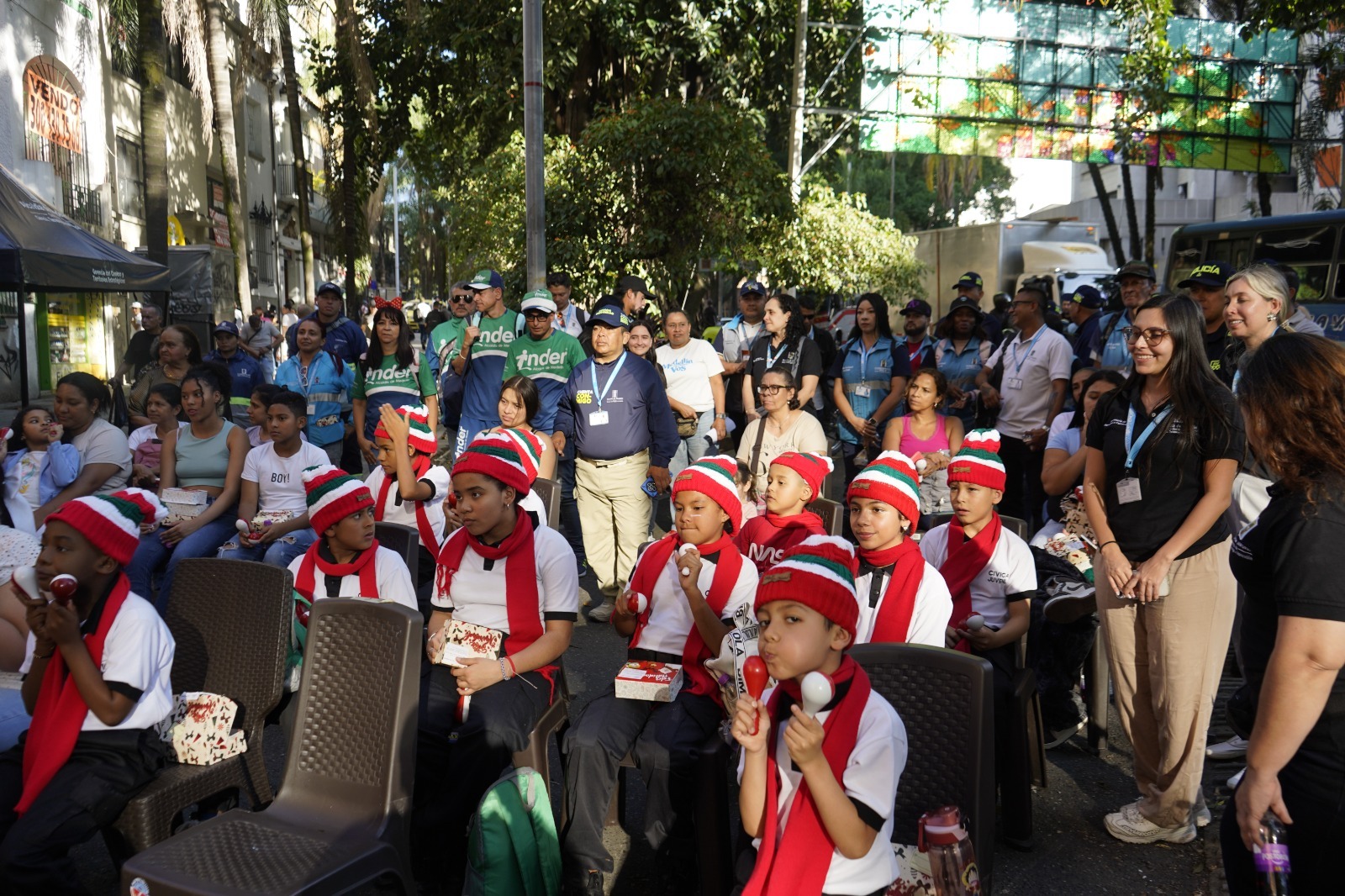 La Navidad iluminó el Centro de Medellín