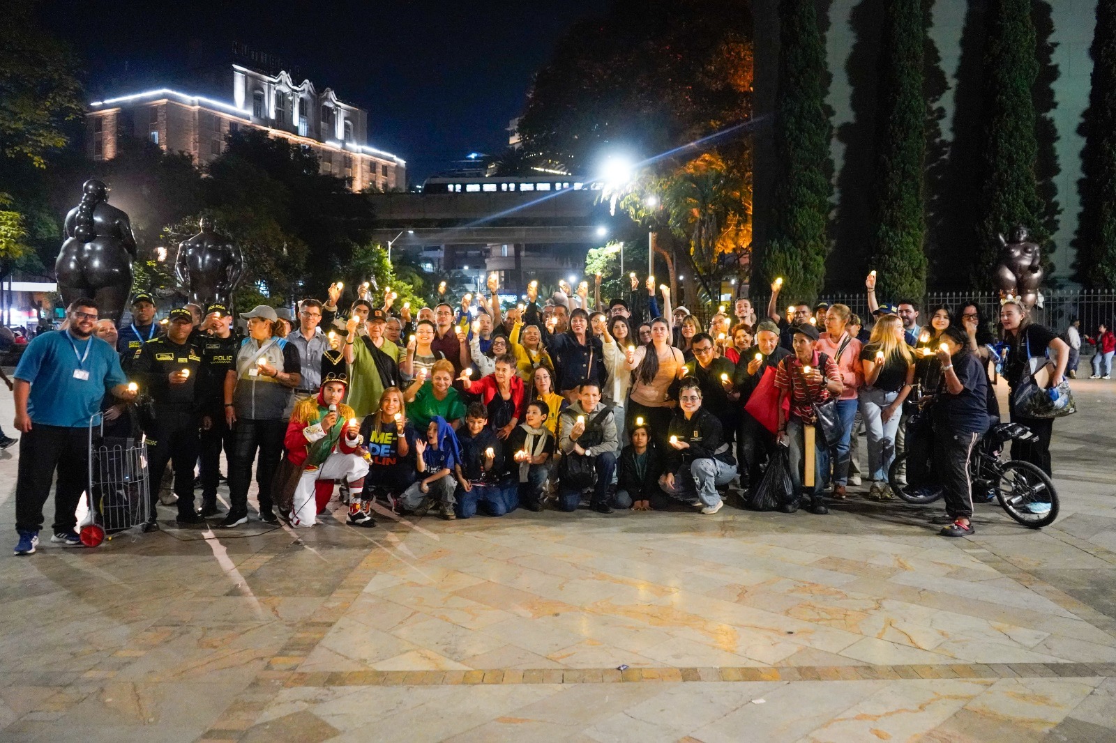 La Navidad iluminó el Centro de Medellín