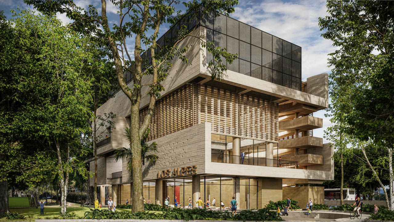 Render de infraestructura de ReCreo Deportivo