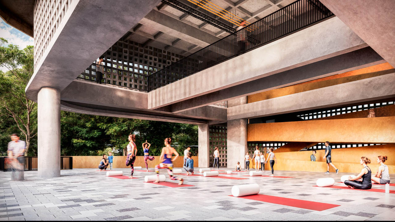 Render de infraestructura de futuro ReCreo Deportivo