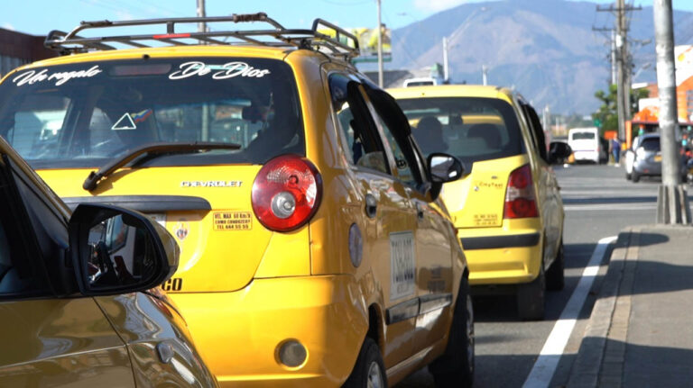 Imagen de acopio de taxis