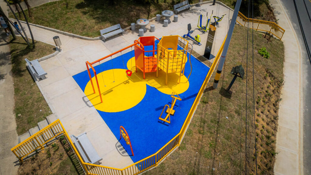 Imagen de parque recuperado