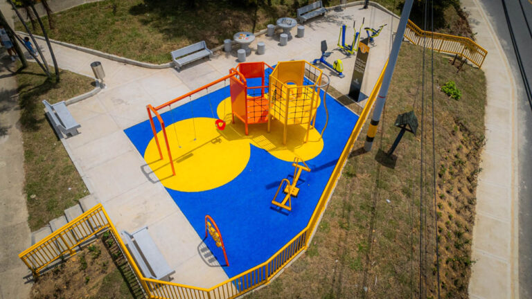 Imagen de parque recuperado