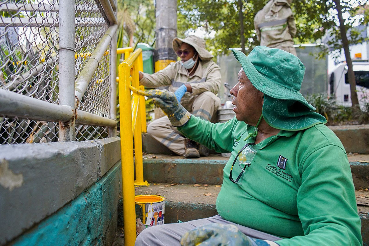 Imagen recuperación del espacio público en el Centro de Medellín y El Poblado (4)