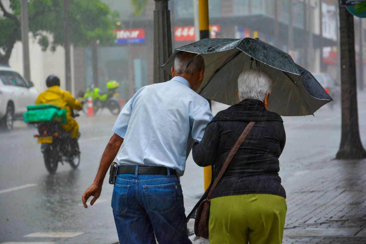 Lluvia en Medellín