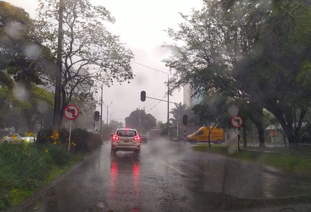 Lluvia en Medellín