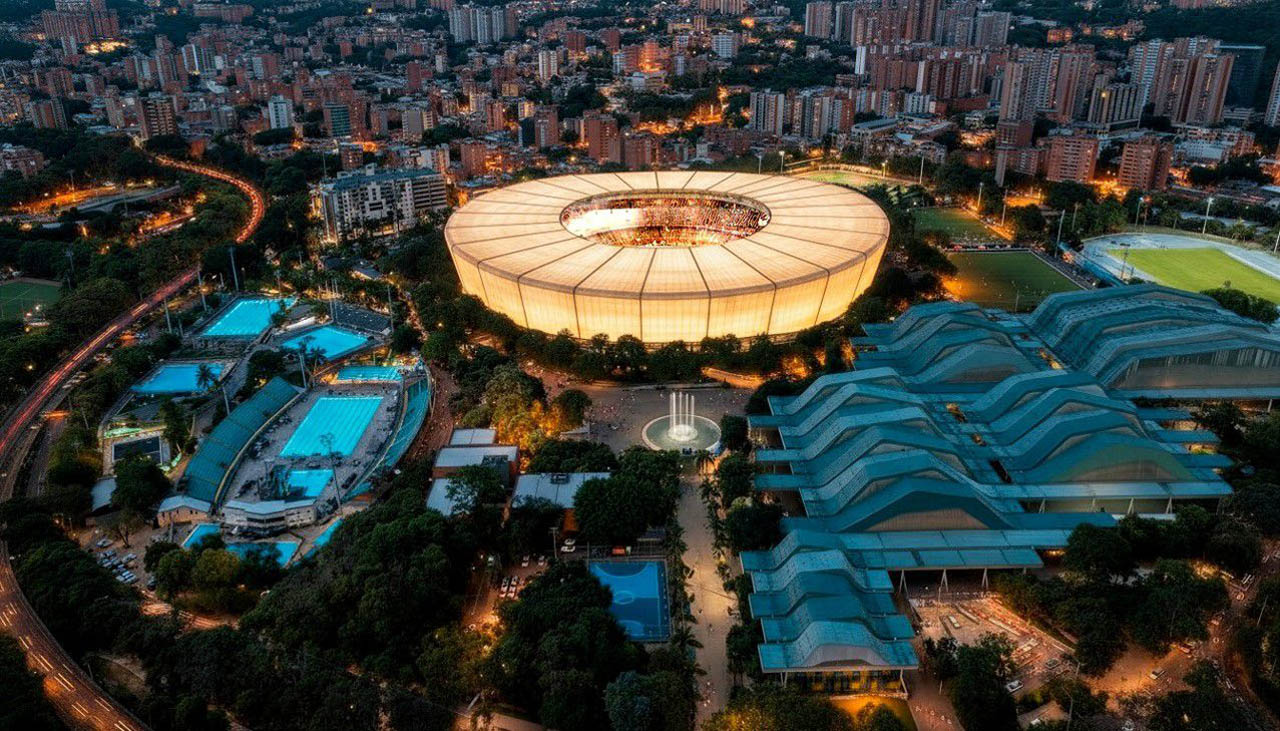 Render panorámica del Estadio Atanasio Girardot