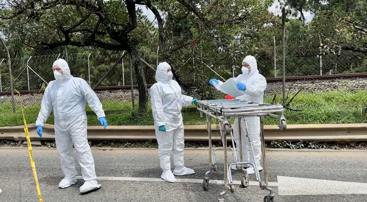 Catalina Mejía agente de tránsito