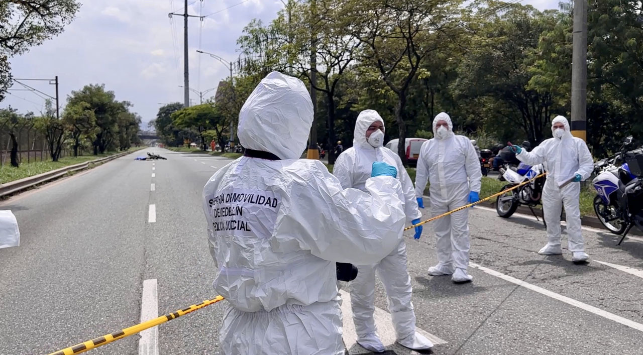 Catalina Mejía agente de tránsito