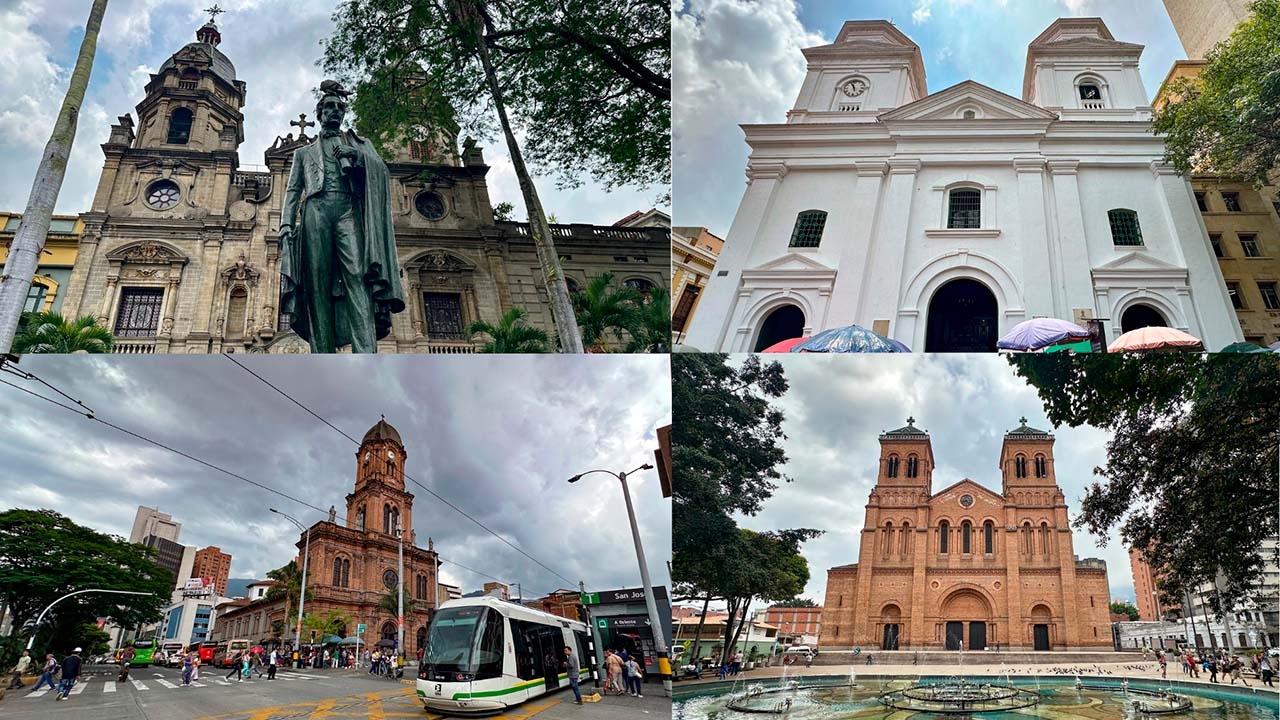 Iglesias del Centro de Medellín que guardan la historia de la ciudad
