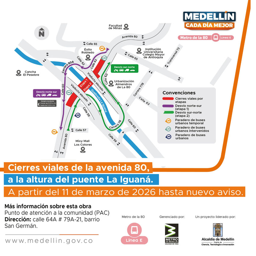 Imagen El occidente de Medellín tendrá nuevo puente sobre La Iguaná (6)