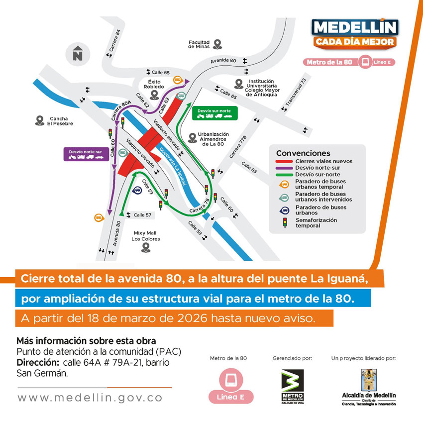 Imagen El occidente de Medellín tendrá nuevo puente sobre La Iguaná (6)