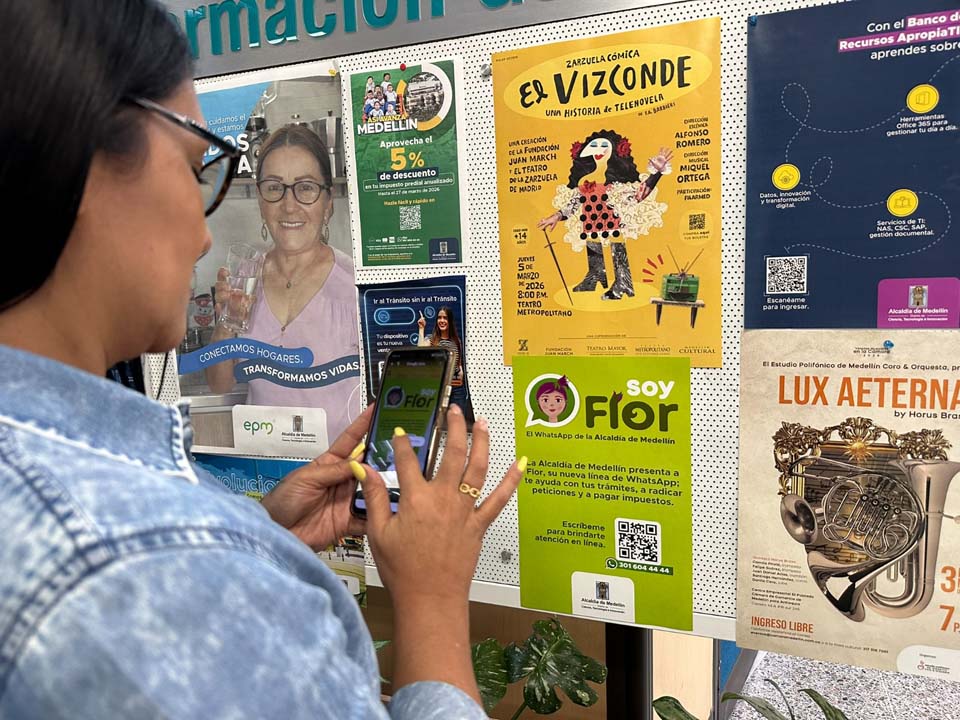Imagen Flor, el canal de WhatsApp de la Alcaldía de Medellín (6)