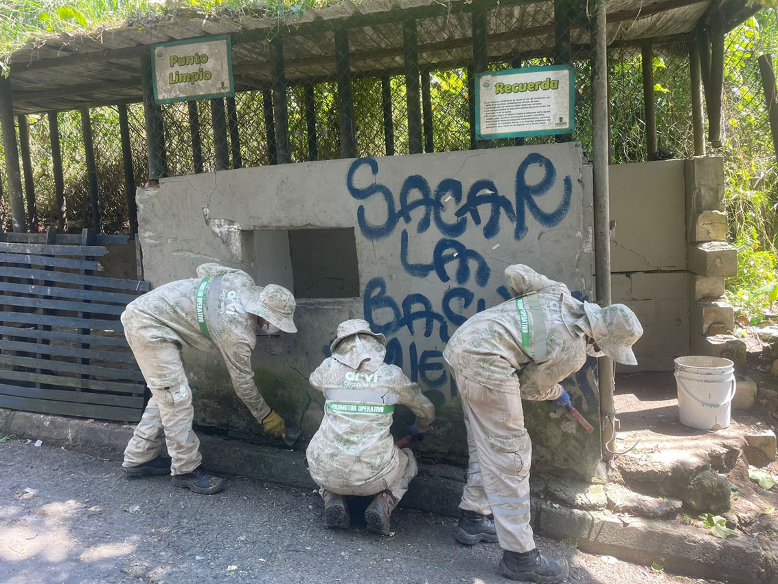 Imagen jornada de ornato y aseo en sector El Concejo, Altavista (1)