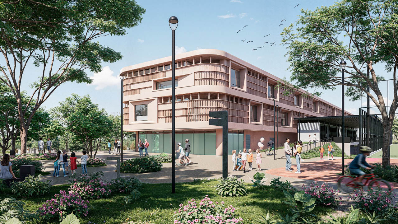 Render de Buen Comienzo en Primavera Norte