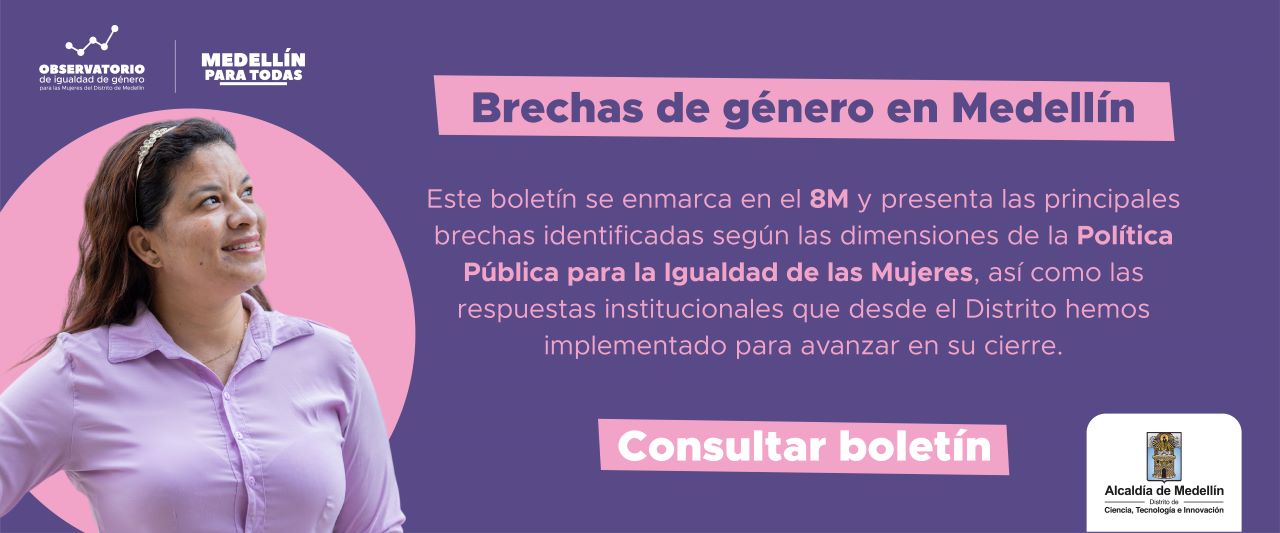 Banner brechas de género