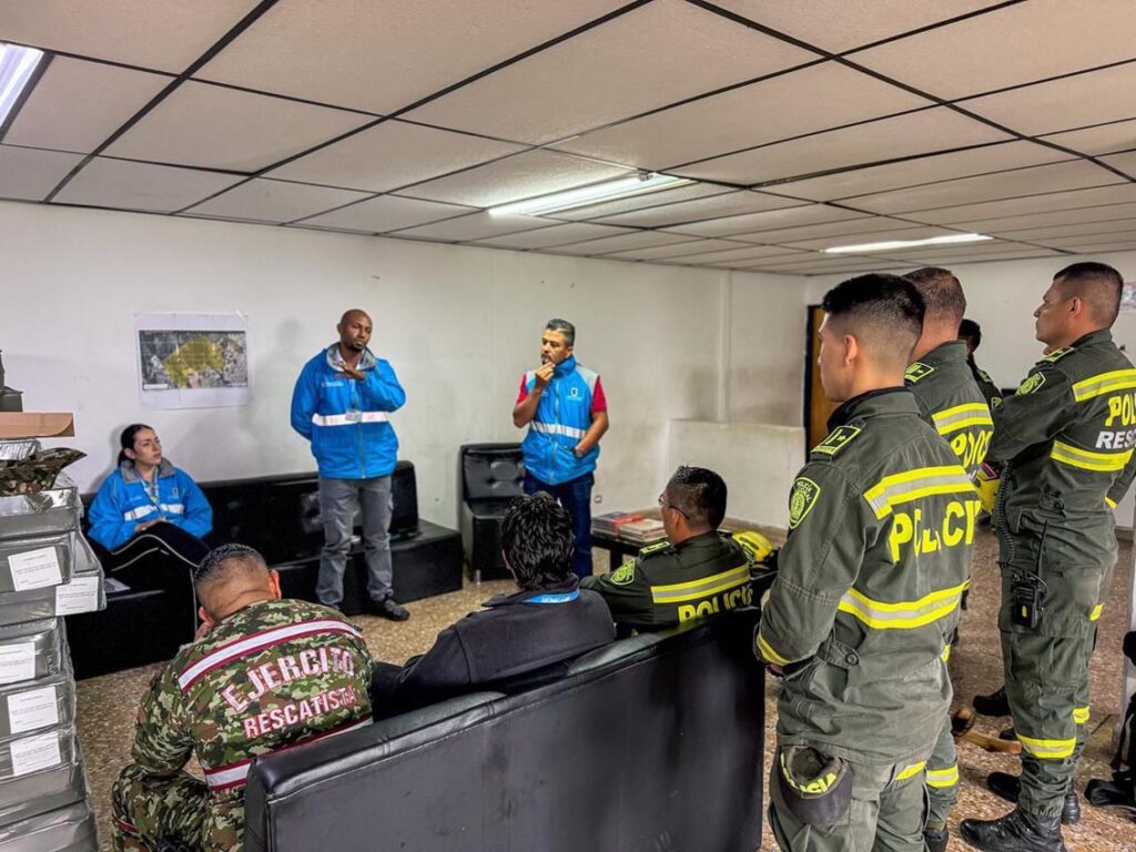 Labores de los servidores de la Secretaría de Paz y Derechos Humanos