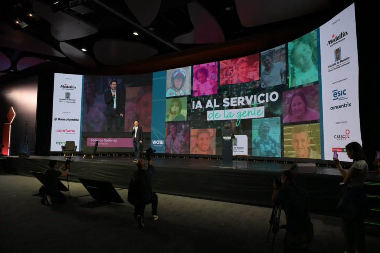 Imagen de evento sobre IA