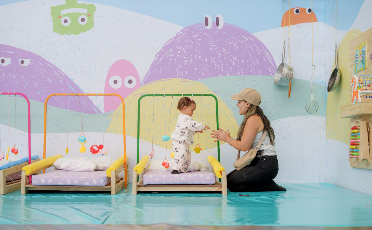 Imagen de mamá con su bebé