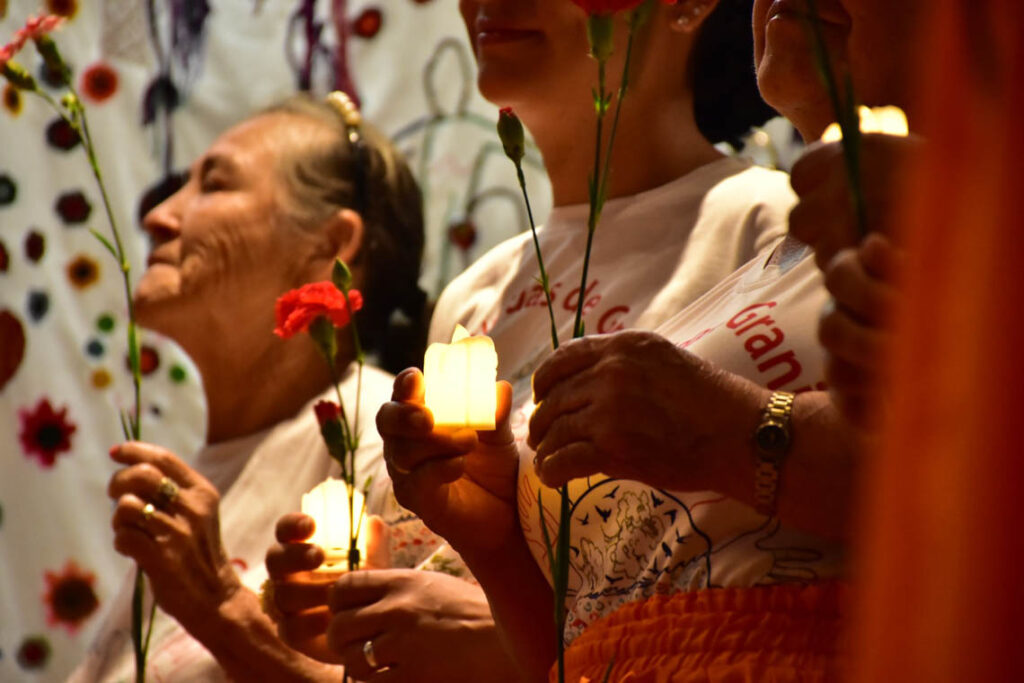 Imagen de mujeres víctimas del conflicto armado