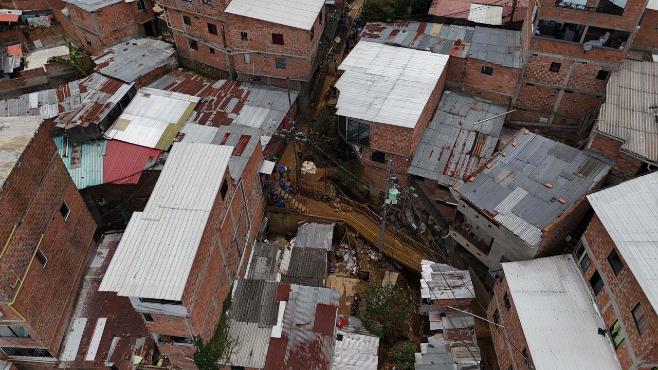 Imagen emergencia por lluvias en Manrique (1)