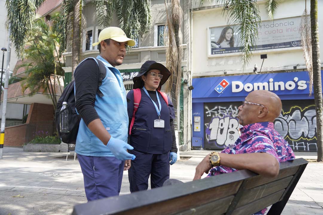 Imagen recuperación del Centro de Medellín con la intervención integral del Puesto de Mando Unificado Social (1)