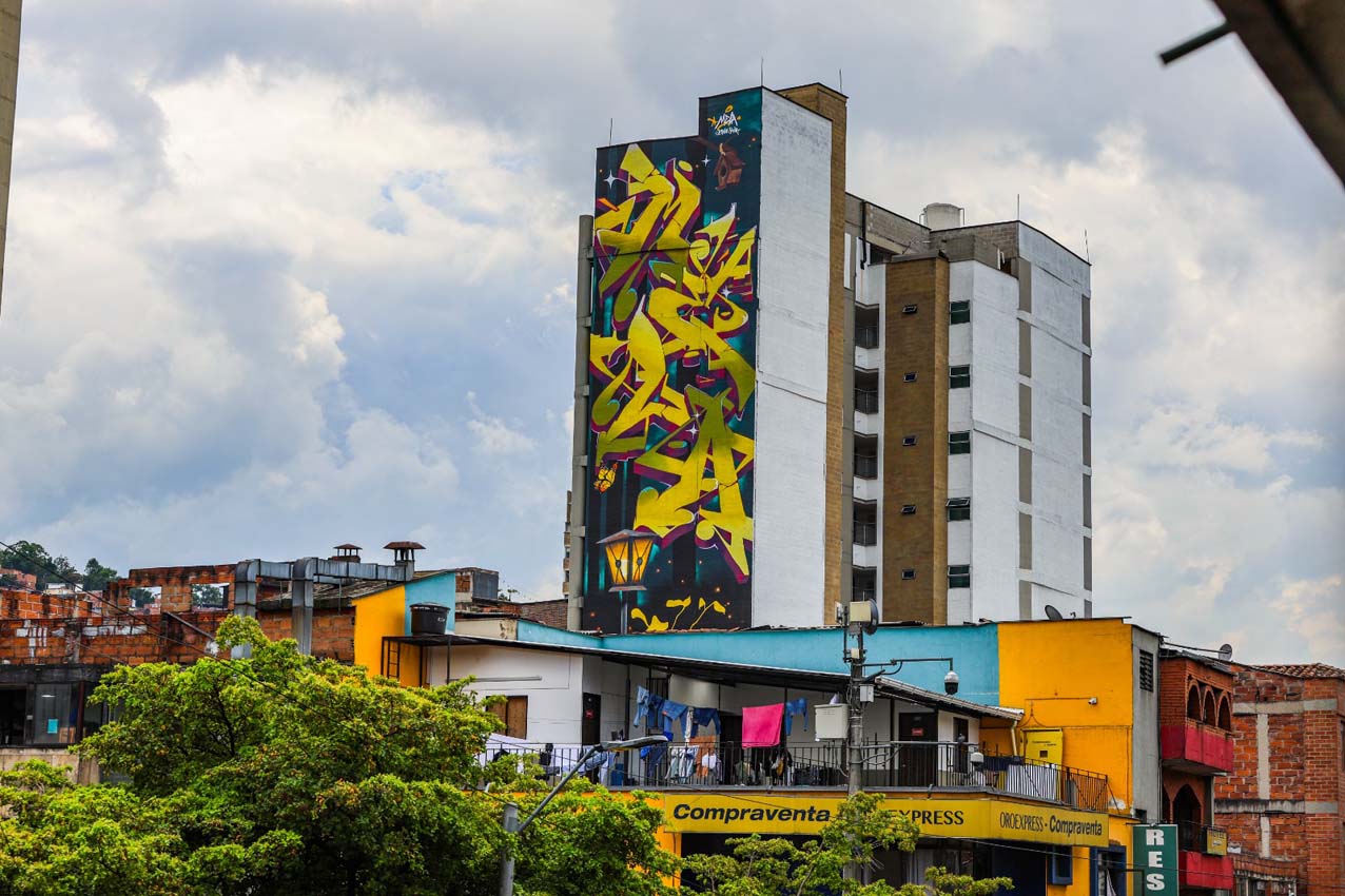 Hotel 3H. Título de la obra: Wild Encantado | Artista: Mela