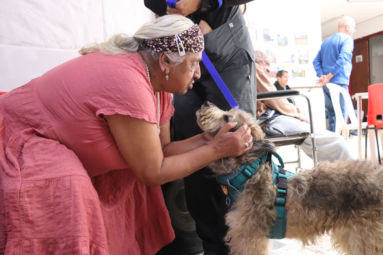 Imagen Ligia con Chagualo La Perla