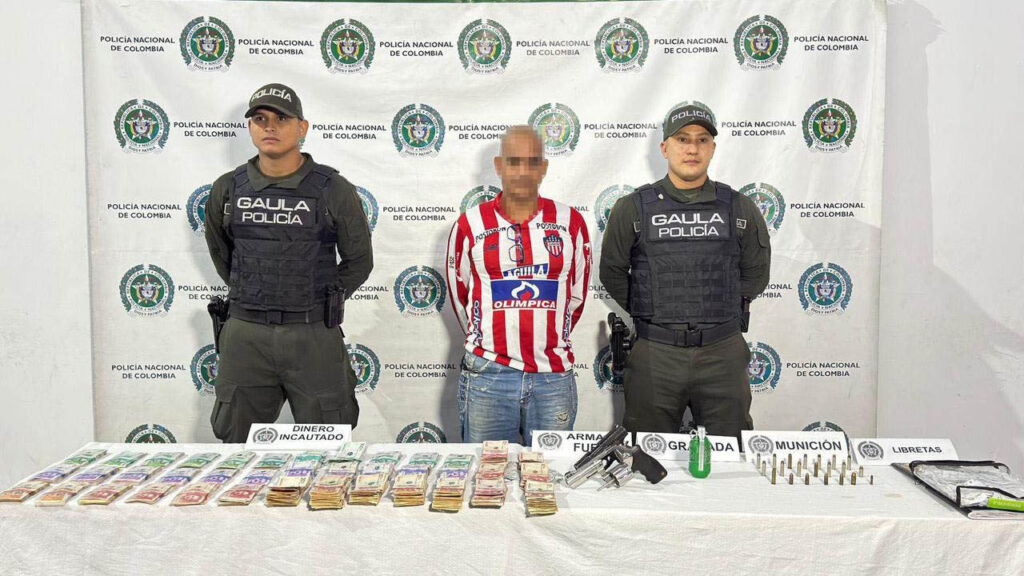 Imagen de persona capturada