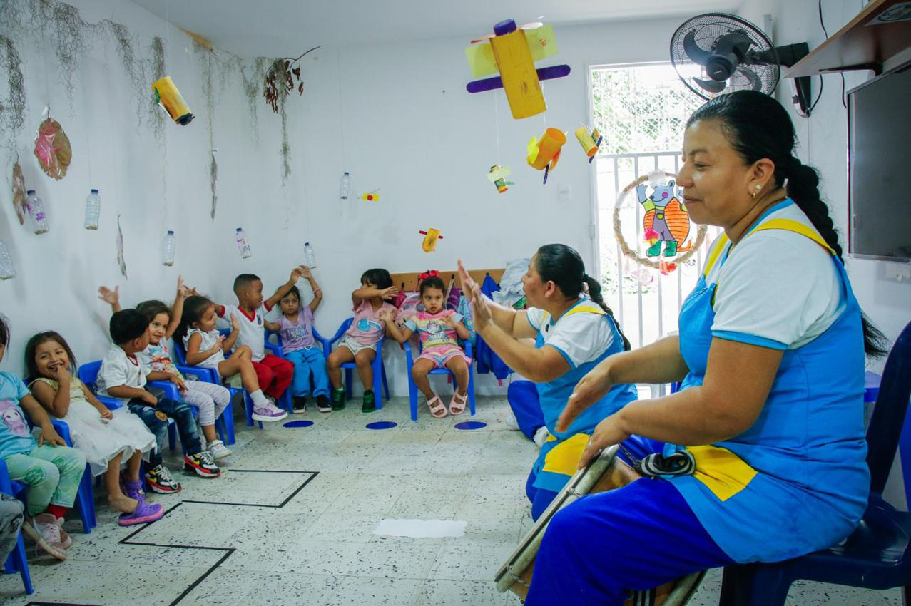 Imagen niñas y niños indígenas gozan de sus derechos con el programa Buen Comienzo (2)