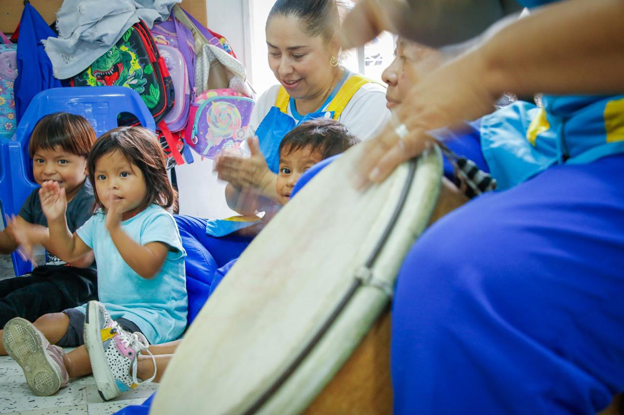 Imagen niñas y niños indígenas gozan de sus derechos con el programa Buen Comienzo (6)