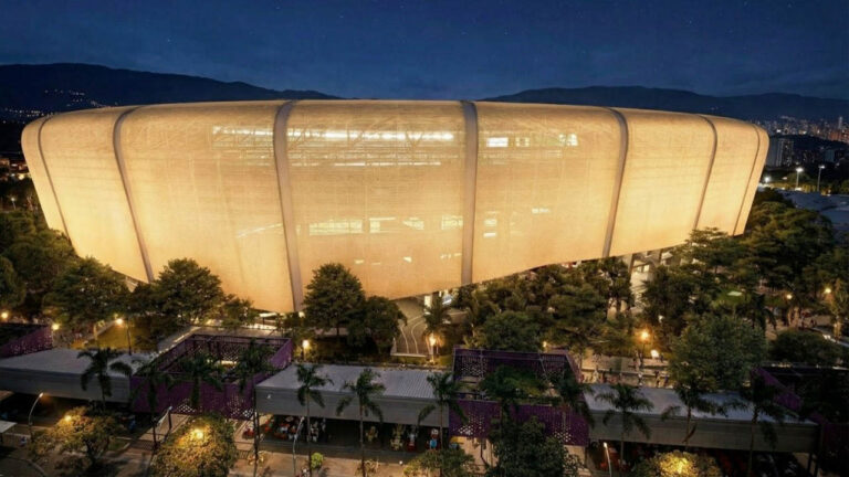 Imagen panorámica render estadio Atanasio Girardot