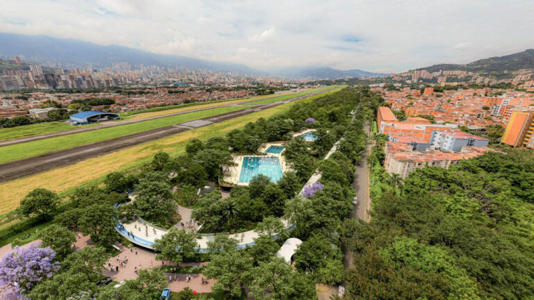 Imagen render de proyecto de la Alcaldía en sector Aeroparque