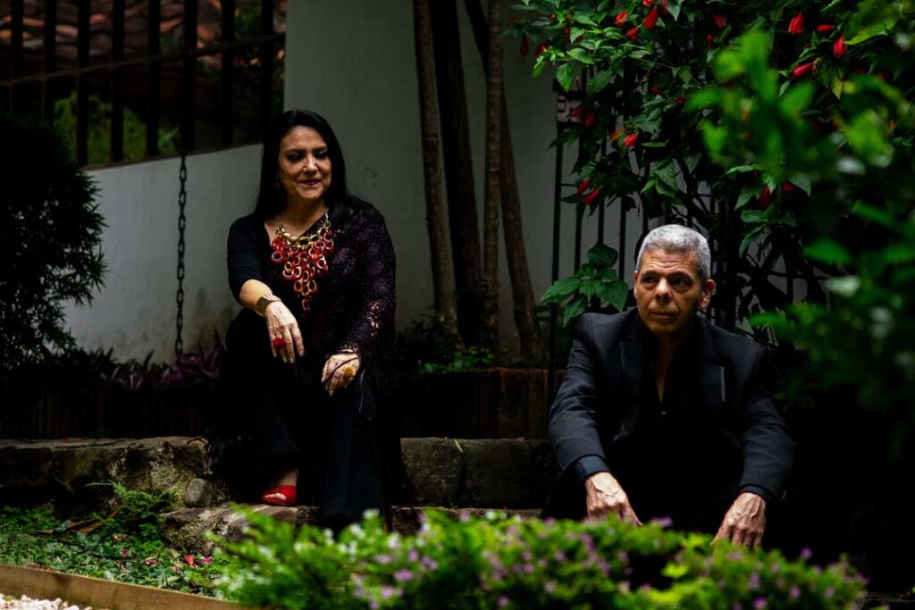 Carmen Úsuga y Walter Larroquét Imagen amor que nació en el Festival Internacional de Tango de Medellín JARDIN