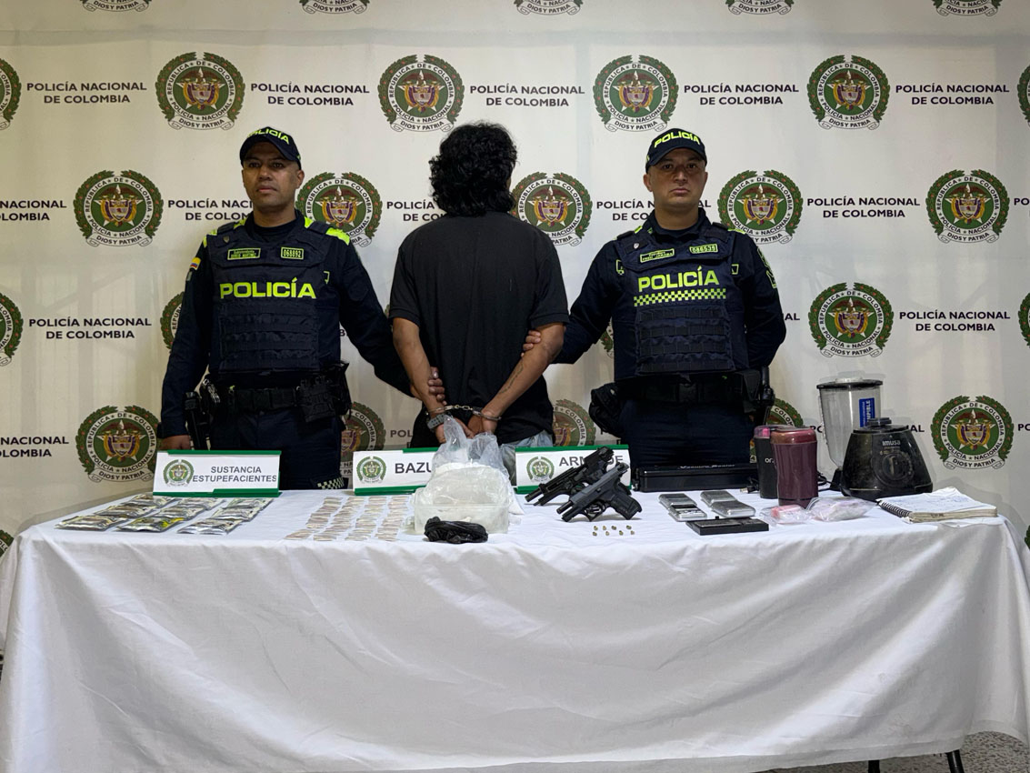 Imagen autoridades dieron otro golpe a estructuras del narcotráfico en Medellín (3)