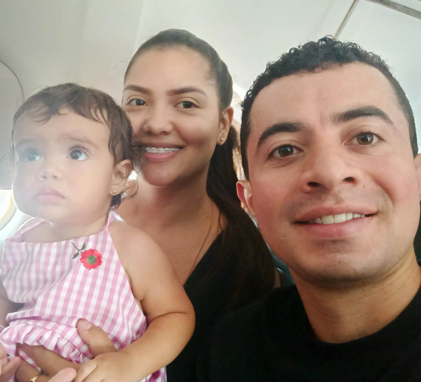 Imagen de Leonardo y su familia