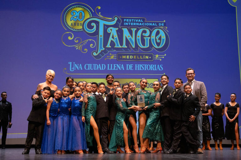 Imagen de ganadores del Festival de Tango