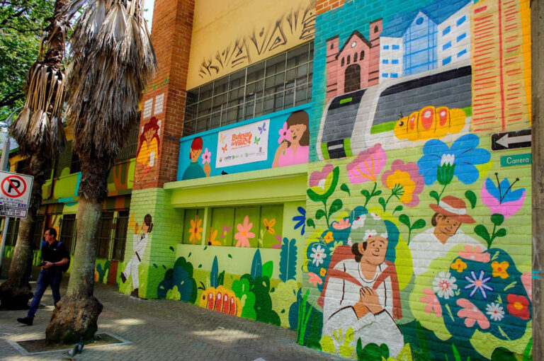 Imagen de mural del Bulevar de Villa