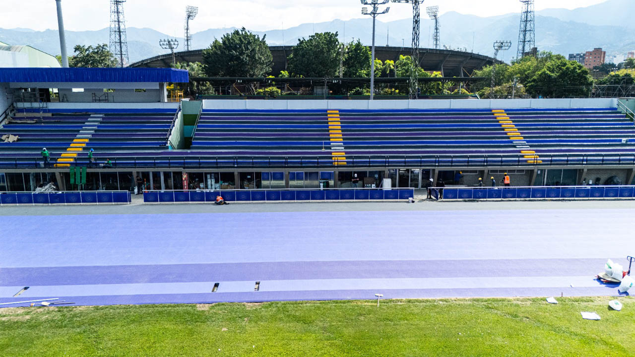 Imagen de pista de atletismo