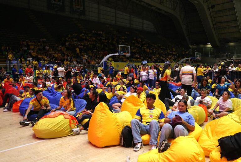 Imagen de fanzone de la selección Colombia
