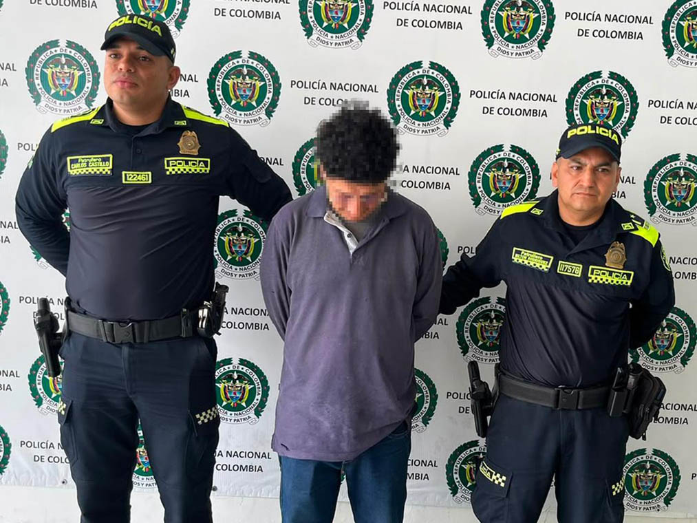 Imagen de persona capturada