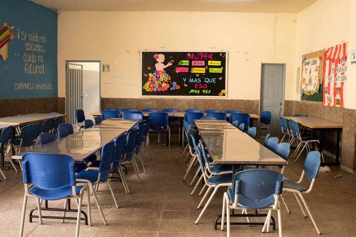 Imagen de salón de clases