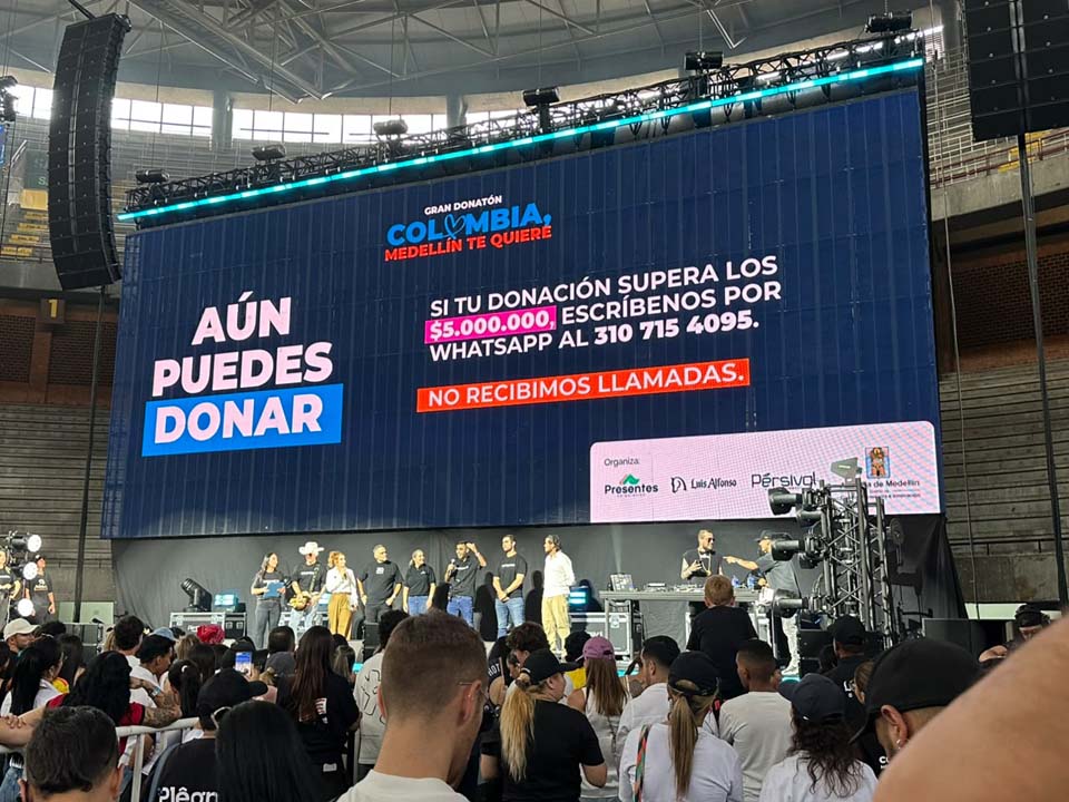 Colombia, Medellín Te Quiere el concierto en el que miles de personas expresaron su solidaridad (14)