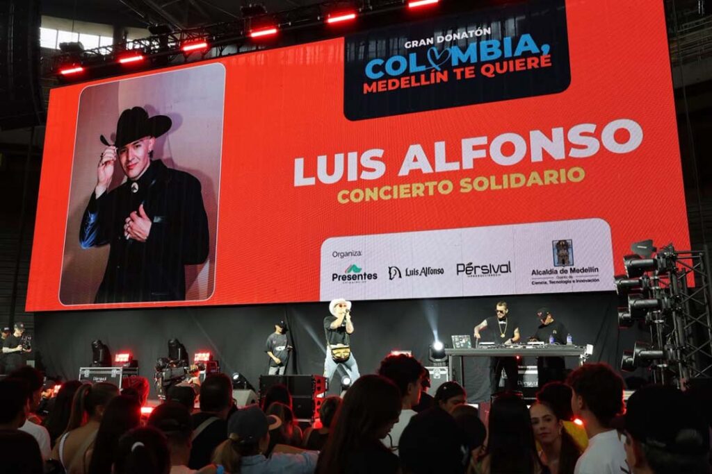Colombia, Medellín Te Quiere el concierto en el que miles de personas expresaron su solidaridad (9)