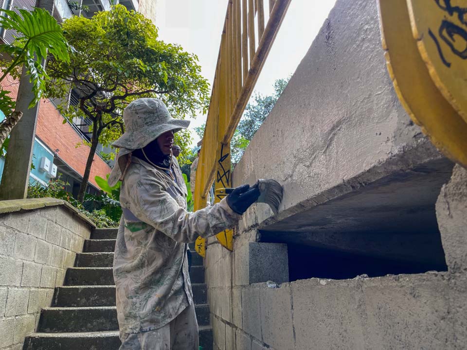 Imagen acciones para recuperar la seguridad en tradicional puente Almagrán de El Poblado (2)